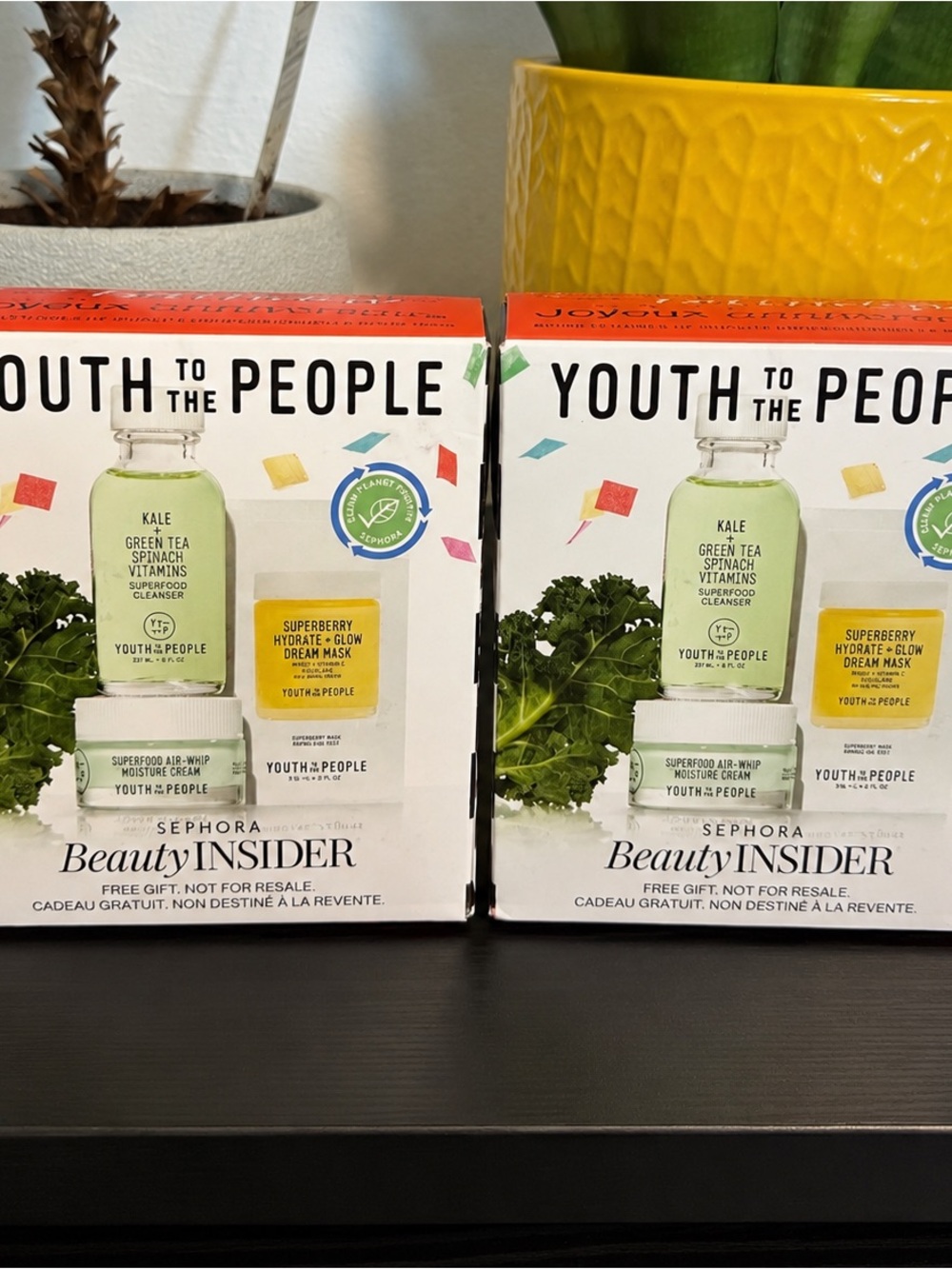 Youth to the people beauty insider set of 2 - NIB